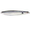 Williamson Vortex Speed 200 Jig 6.25 inch 7oz Black Purple saltwater speed jig with VMC assist hook