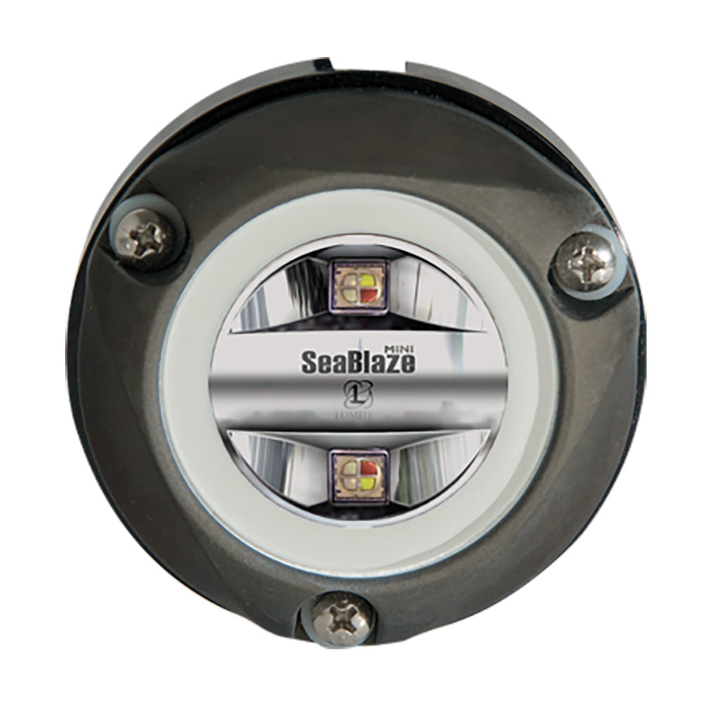 Lumitec Zambezi Mini surface-mount underwater light RGBW Spectrum anodized aluminum IP68