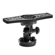 RAILBLAZA HEXX Fish Finder Mount with 3-axis adjustment for fish finders up to 6.6 lbs and 12 inch screens