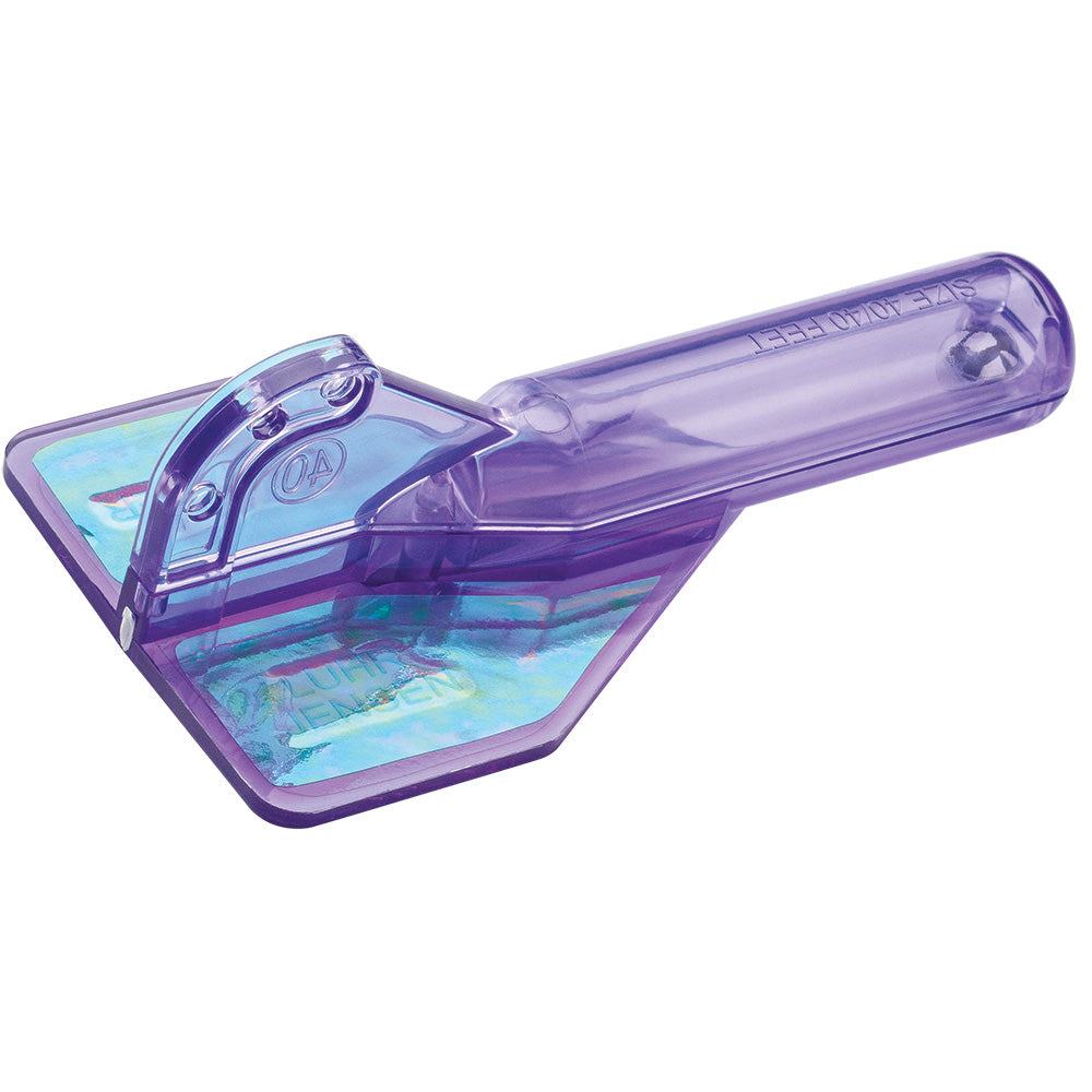 Luhr-Jensen 30 ft Jet Diver diving planer in Purple UV Moon Jelly color