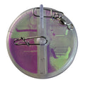 Luhr-Jensen 2-1/4 inch Dipsy Diver diving planer in Clear Clear Bottom Moon Jelly with UV finish and duo-lock snaps