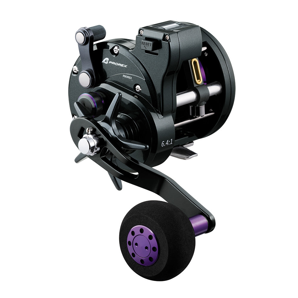 Daiwa PROREX LWLC Level Wind Line Counter Reel for muskie trolling