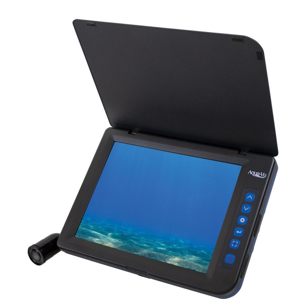 Aqua-Vu AV822 HD portable underwater camera with 8-inch LCD display and Revolution cable reel system