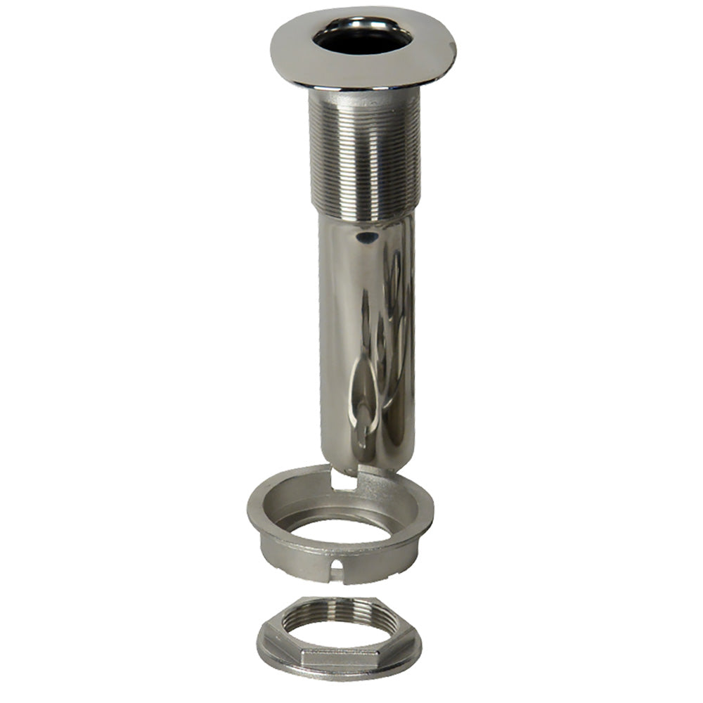 C.E. Smith 80 Series Flush Mount Rod Holder - Stainless Steel - Black Liner