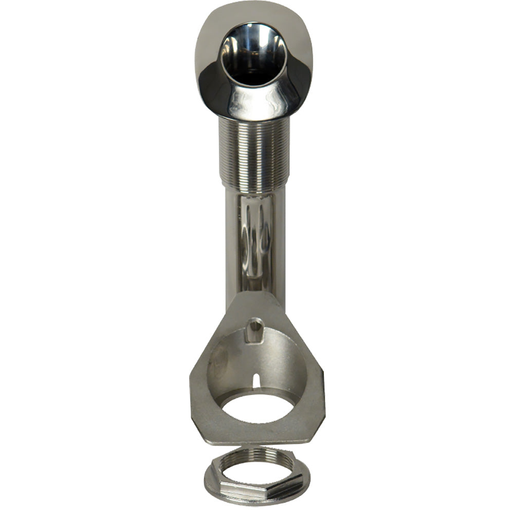C.E. Smith 80 Series 30-degree screwless flush mount rod holder 316L stainless steel cast bottom black liner