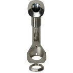 C.E. Smith 80 Series 30-degree screwless flush mount rod holder 316L stainless steel cast bottom black liner