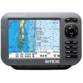 SI-TEX SVS-880CE+ 8-inch standalone chartplotter with color LCD, GPS antenna, and C-MAP 4D card