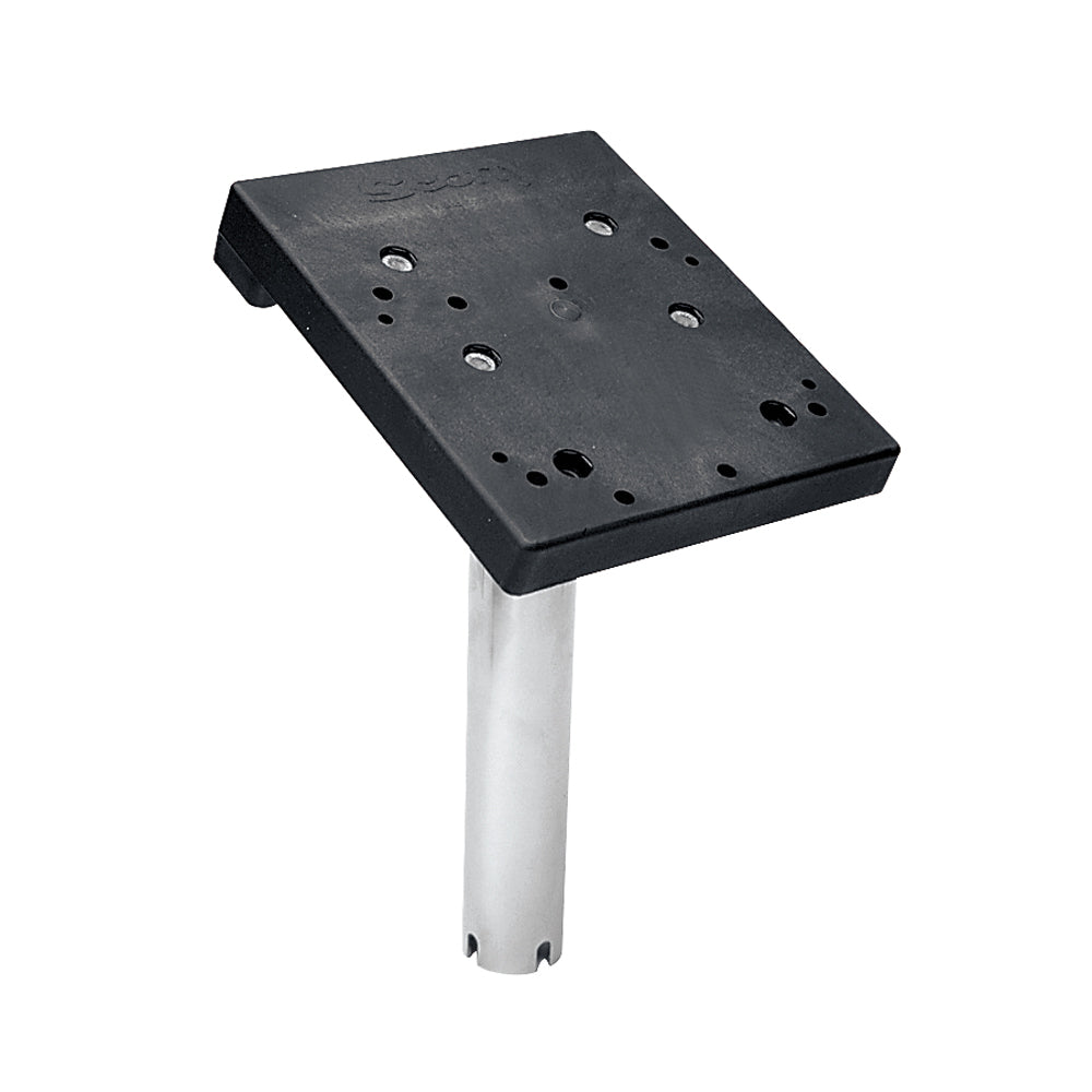 Scotty 1028 9-inch Gimbal Mount Bracket for flush mount rod holders, welded stainless steel and modified nylon