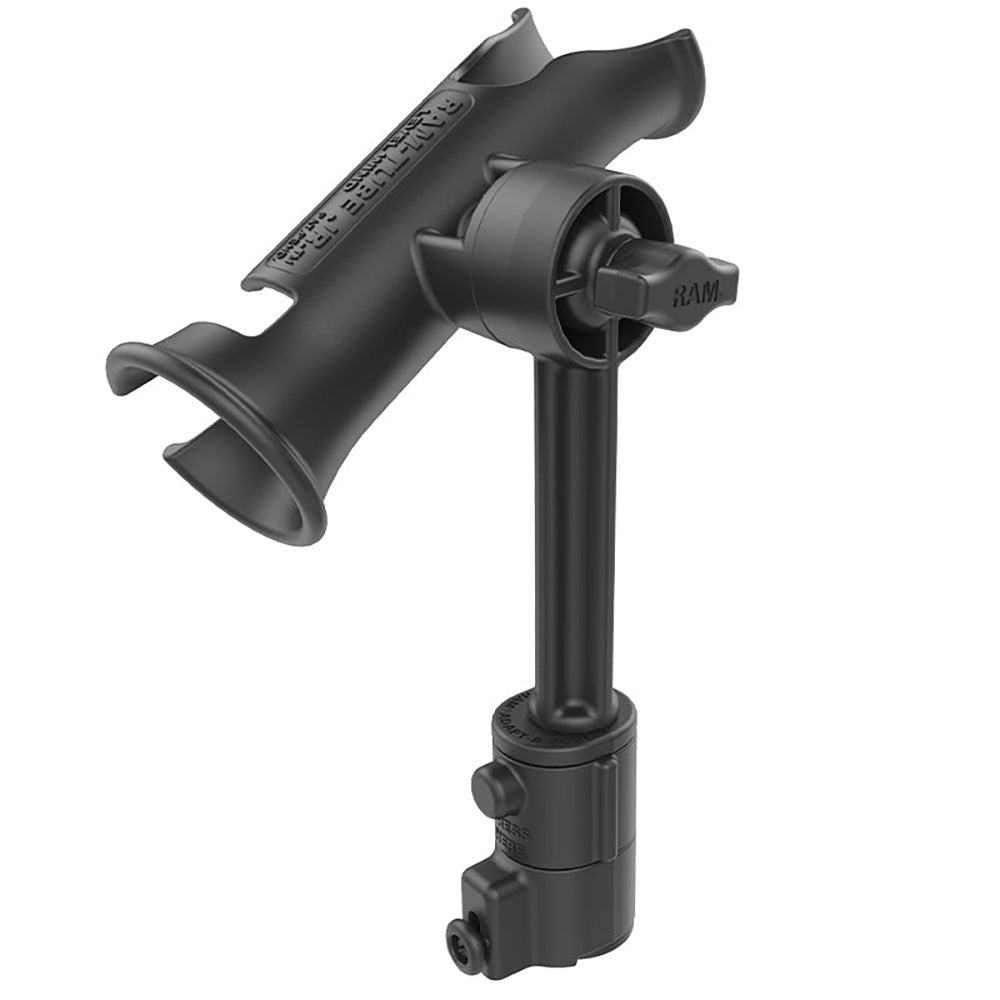 RAM Mount RAM® Tube Jr.™ Holder w/Universal Adapt-A-Post™ Track Base - 6" Post