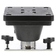Scotty 2650 Downrigger Track Mount in 304 stainless steel for standard 3-inch gunnel track