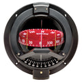Ritchie BN-202 Navigator Compass bulkhead mount black with CombiDial and amber LED lighting