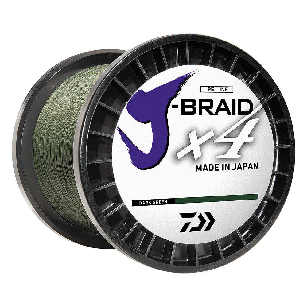 Daiwa J-BRAID x4 Braided Line