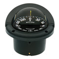 Ritchie HF-742 Helmsman Compass flush mount black with NiteVu illumination and CombiDial face