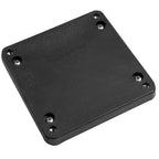 Scotty Mounting Plate for 1026 Swivel Mount, 5-1/2 by 5-1/2 inch with 4-1/2 by 3-1/2 inch bolt pattern