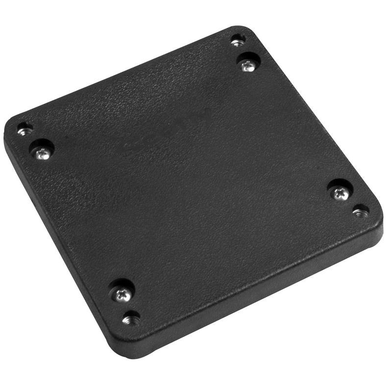 Scotty Mounting Plate for 1026 Swivel Mount, 5-1/2 by 5-1/2 inch with 4-1/2 by 3-1/2 inch bolt pattern