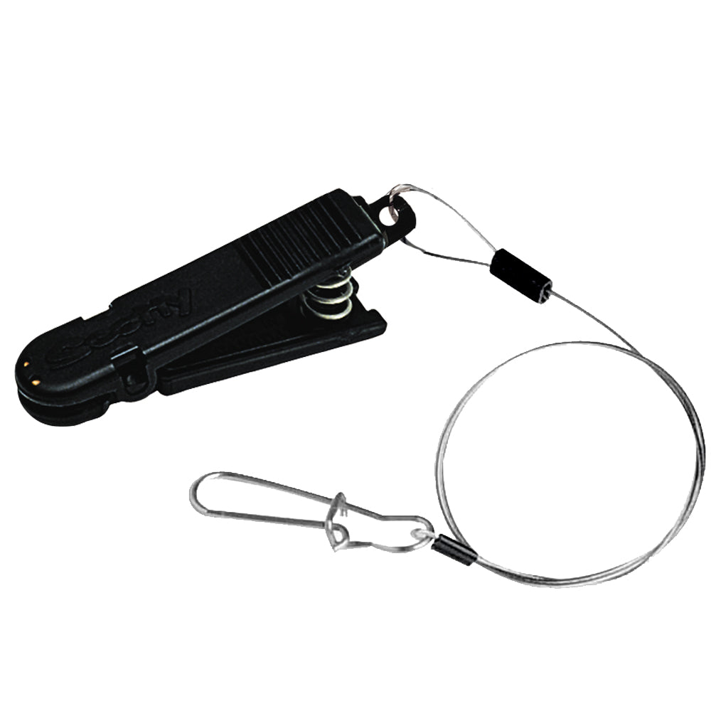 Scotty Mini Snapper Downrigger Line Release 18 inch leader with cannonball snap model 1047