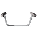 Springfield One Piece Arm Rest for Fish Pro II pedestal chair with aluminum frame and grey rests