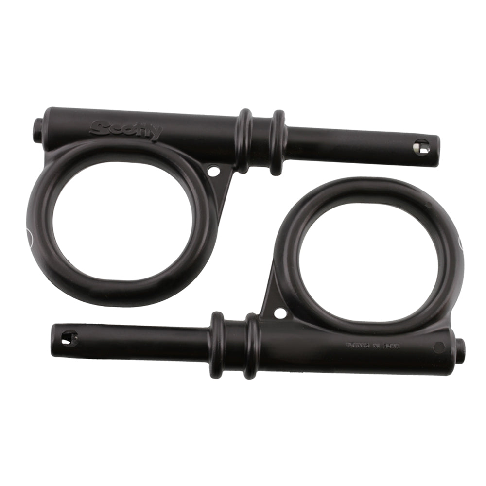 Scotty 104 Strongback Oar Lock 1-3/4 inch ID with molded nylon over stainless steel core and 1/2 inch straight shank