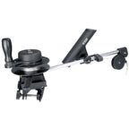 Scotty 1050 Depthmaster Masterpack manual downrigger with 1021 portable clamp-on bracket and 23-inch stainless steel boom