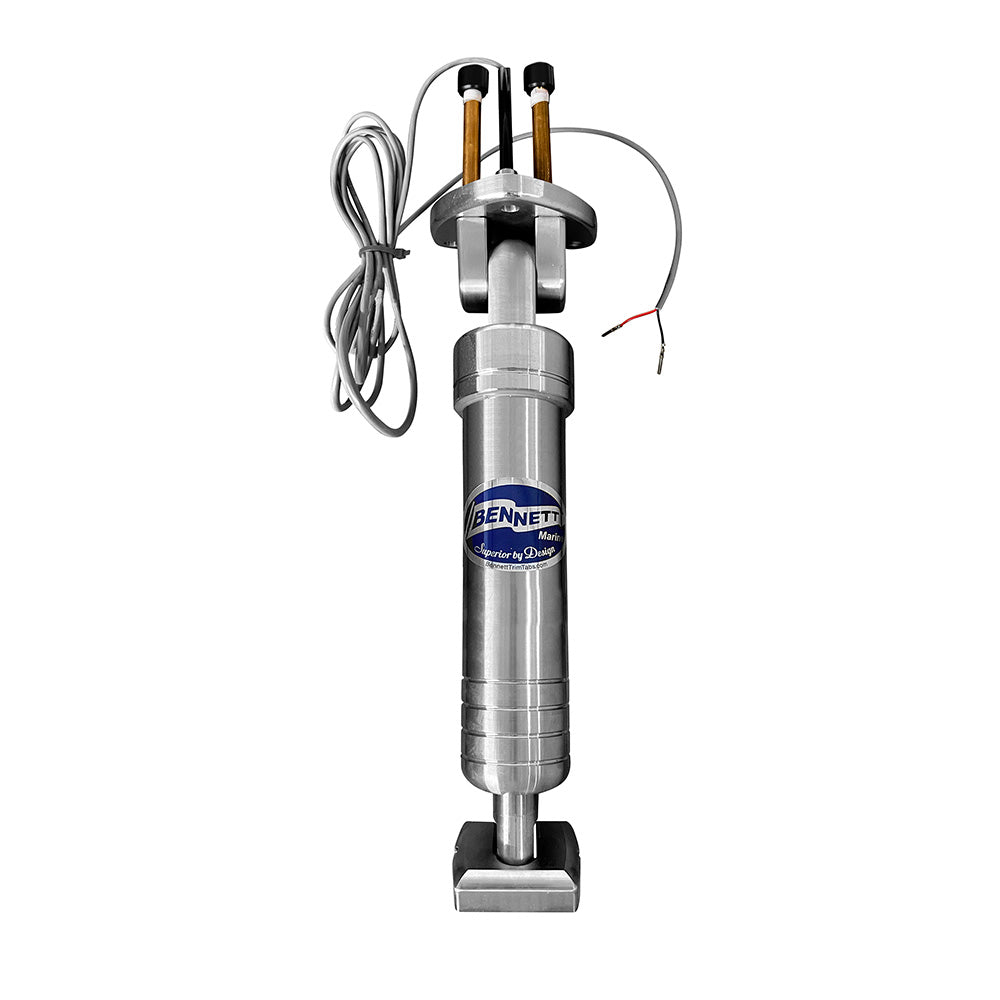 Bennett Marine BXADAC10DWH-304 Premier Actuator stainless steel dual-acting trim tab actuator