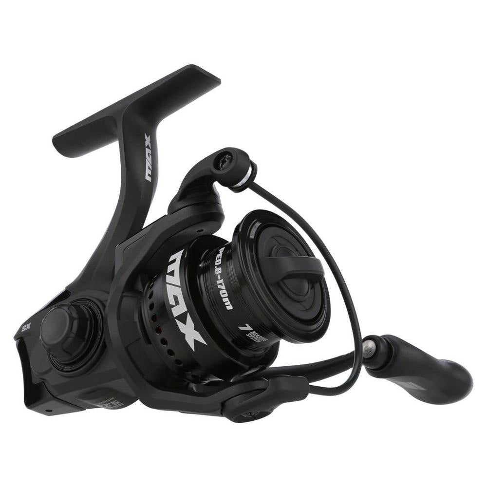 Abu Garcia Max SX SP2000 spinning reel with asymmetric graphite frame and V-Rotor design