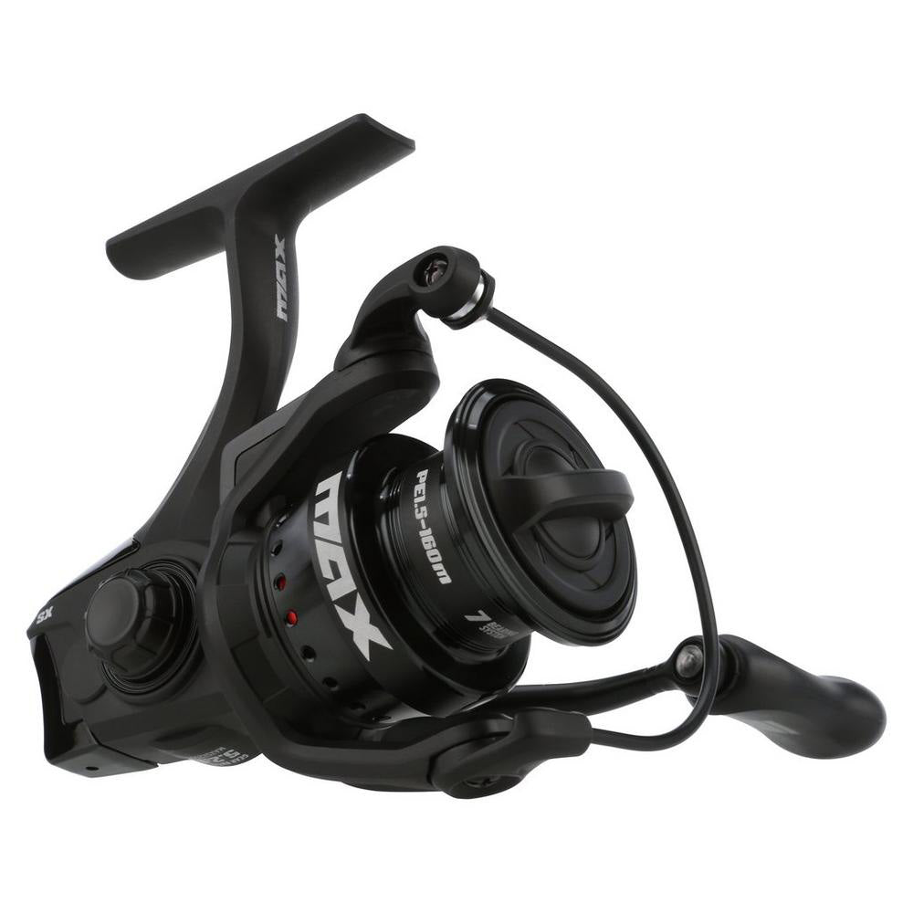 Abu Garcia Max SX SP2500 Spinning Reel MAXSXSP2500 with V-Rotor and aluminum braid-ready spool