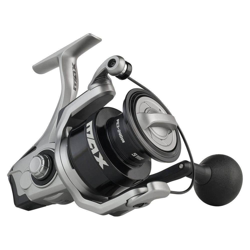 Abu Garcia Max X SP6000 Spinning Reel MAXXSP6000 with Hybrid V-Rotor and Rocket Line Management