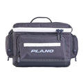 Plano Weekend Tackle Bag 3600 in Slate with molded waterproof base and die-cut tool sleeves