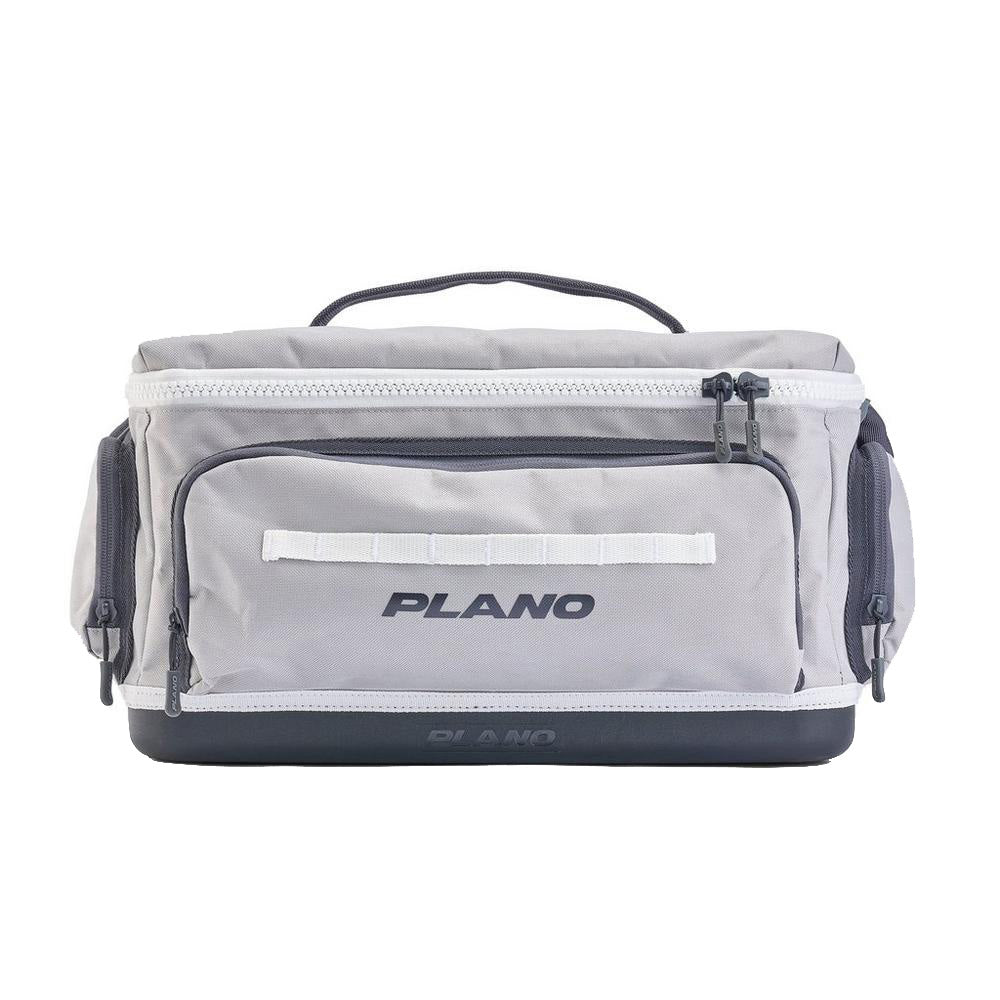 Plano Weekend Tackle Bag 3600 Coast colorway with molded waterproof base and tool sleeves