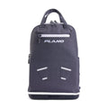Plano Weekend Tackle Backpack 3700 in Slate with molded waterproof base and organized tackle storage