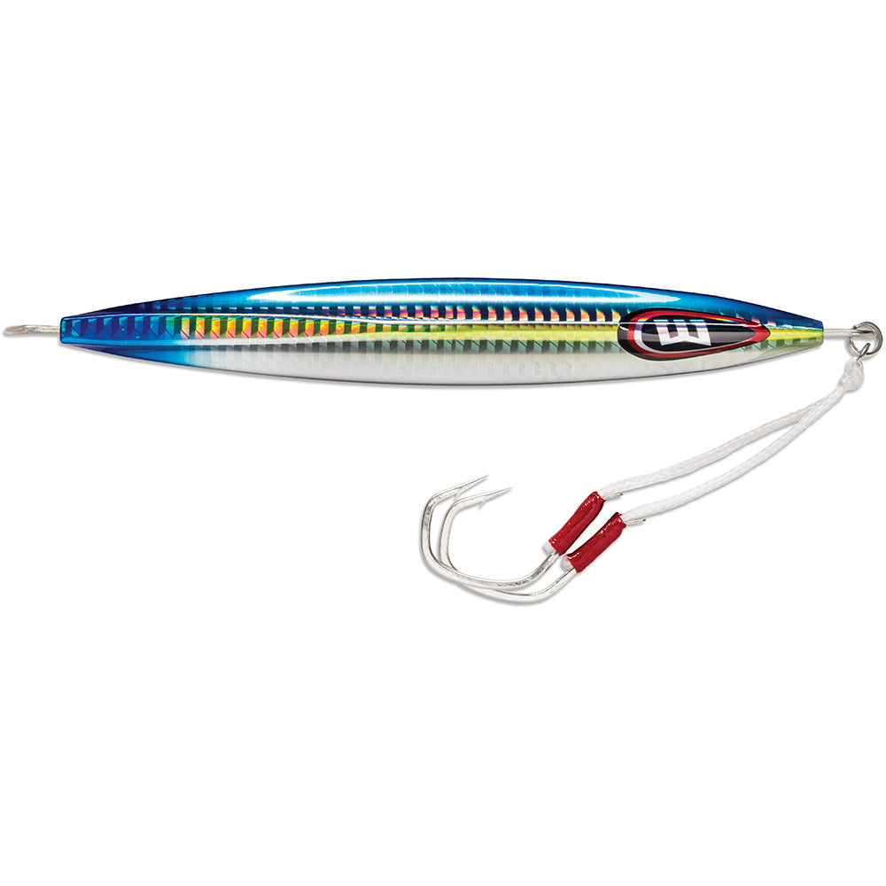 Williamson Kensaki 220 slow-pitch jig 6.75 inch 7-3/4oz Blue Lagoon