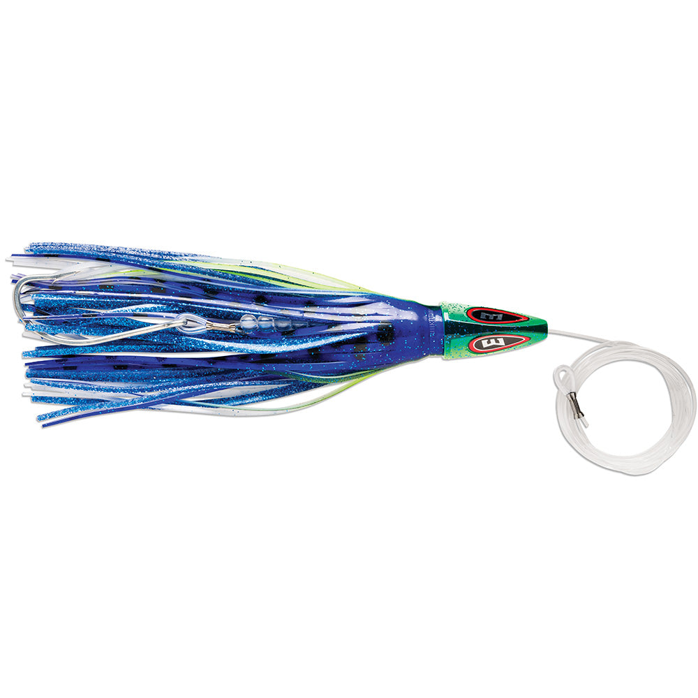 Williamson High-Speed Tuna Catcher Rigged 7.5 inch Mahi trolling lure with VMC hooks and Sufix leader
