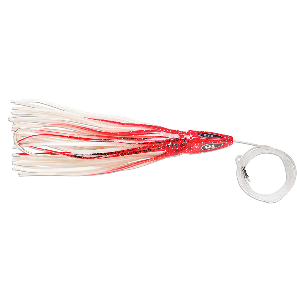Williamson High-Speed Tuna Catcher Rigged 8-inch Monte Carlo trolling lure with triangular metal head and VMC hardware