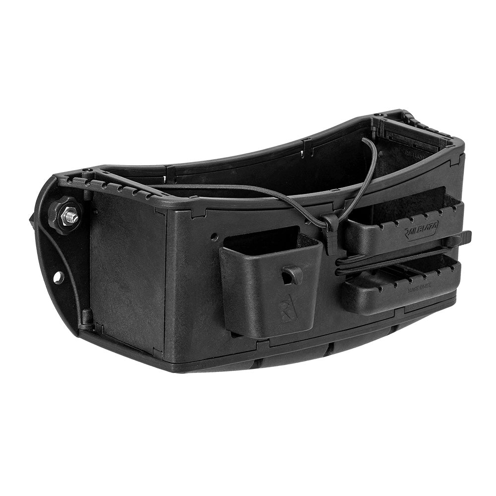 RAILBLAZA Tackle Caddy Track Mount with TracMount hardware and bungee cord retention