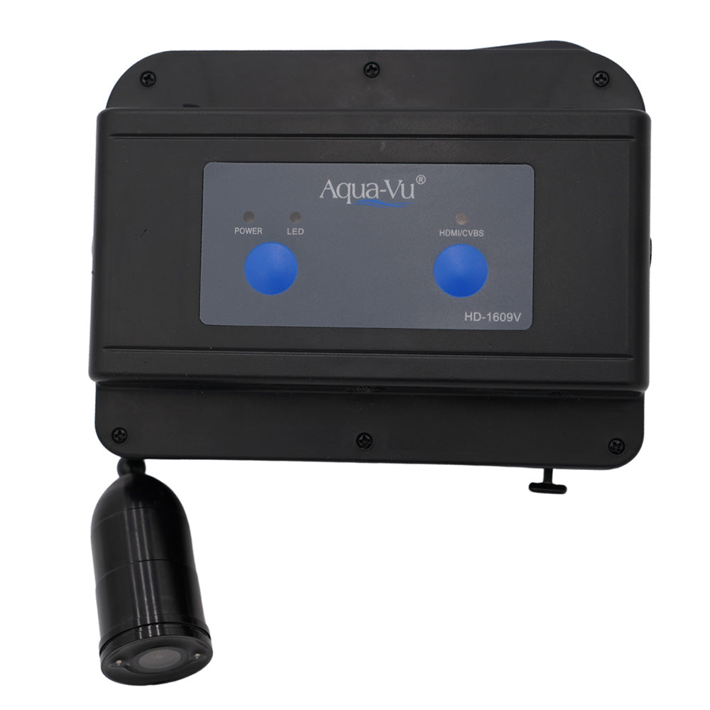 Aqua-Vu Micro Revolution HD 1080p underwater camera with integrated reel and 60-foot cable