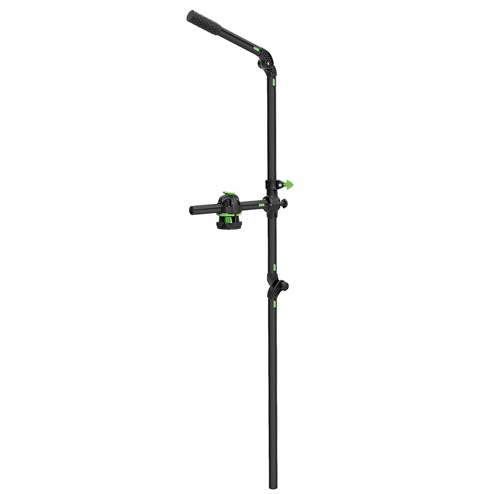 RAILBLAZA HEXX Live Pole 60 live sonar transducer pole with soft grip handle and neoprene carry bag