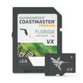 Humminbird CoastMaster Premium Edition Florida V2 saltwater chart card with Bahamas coverage