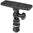 RAILBLAZA Fishfinder R-Lock R with MiniPort TracMount for kayak fishfinder and chart plotter mounting