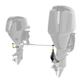 EZ-Steer Universal Kit 7-inch auxiliary offset 34 to 38 inch outboard steering system with all hardware included