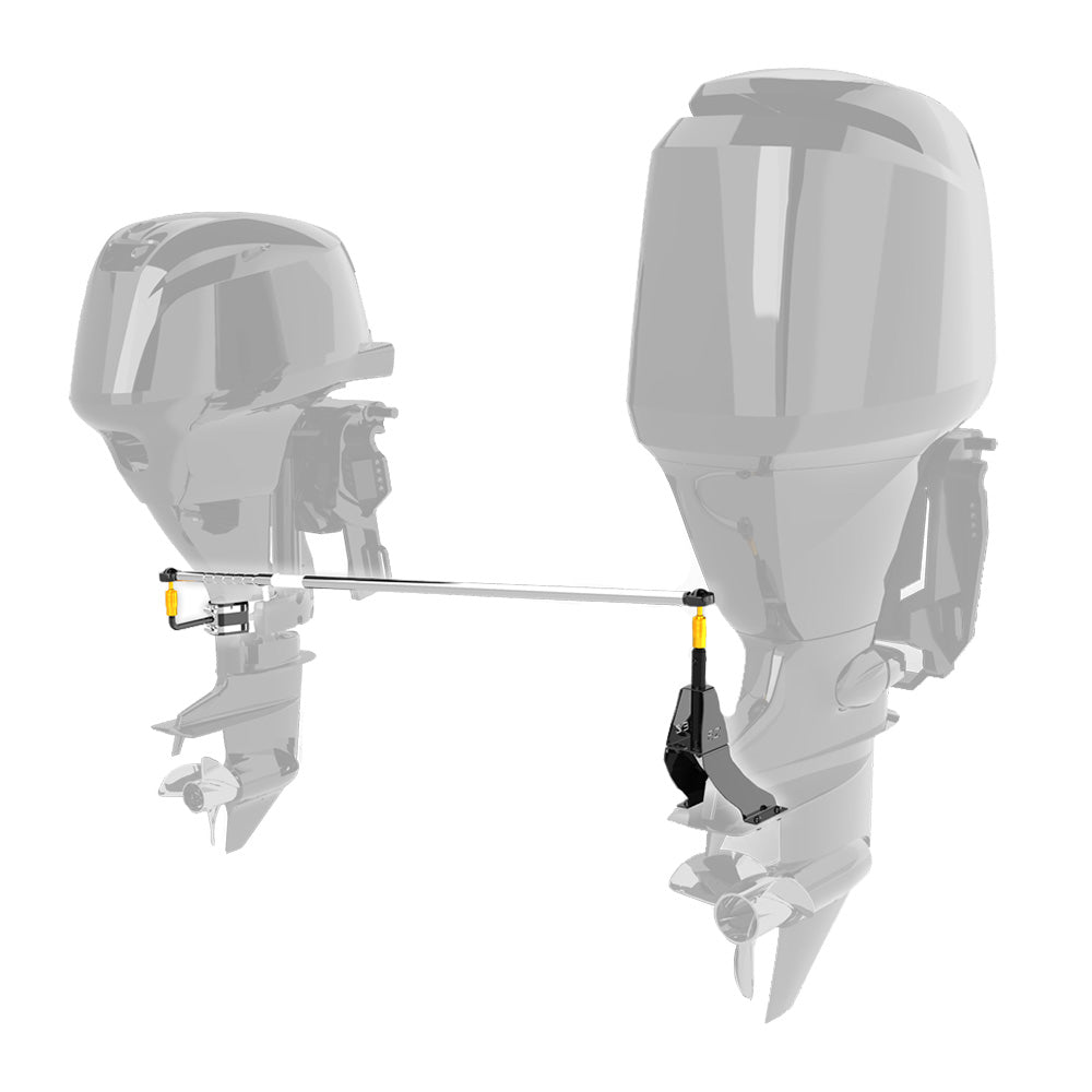 EZ-Steer Universal Kit 7-inch auxiliary offset 34 to 38 inch outboard steering system with all hardware included