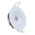 Lumitec Illusion Flush Mount LED Down Light Spectrum RGBW warm white bezel-free boat ceiling light