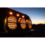 RIGID Industries 360-Series RGBW 9" Offroad Lamp Spot Beam w/RGBW Backlight Pods - Single