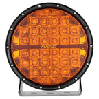 RIGID Industries 360-Series Amber Pro 9" Offroad Spot Beam w/Amber Backlight Pod - Single