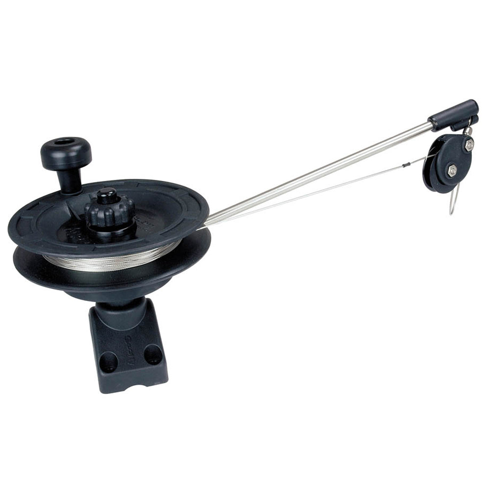 Scotty 1073 Laketroller Bracket Mount Manual Downrigger with No. 241 Combination Side/Deck Mount