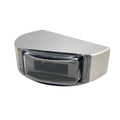Lumitec brushed aluminum surface mount starboard green navigation light for vessels up to 50m