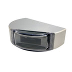 Lumitec brushed aluminum surface mount starboard green navigation light for vessels up to 50m