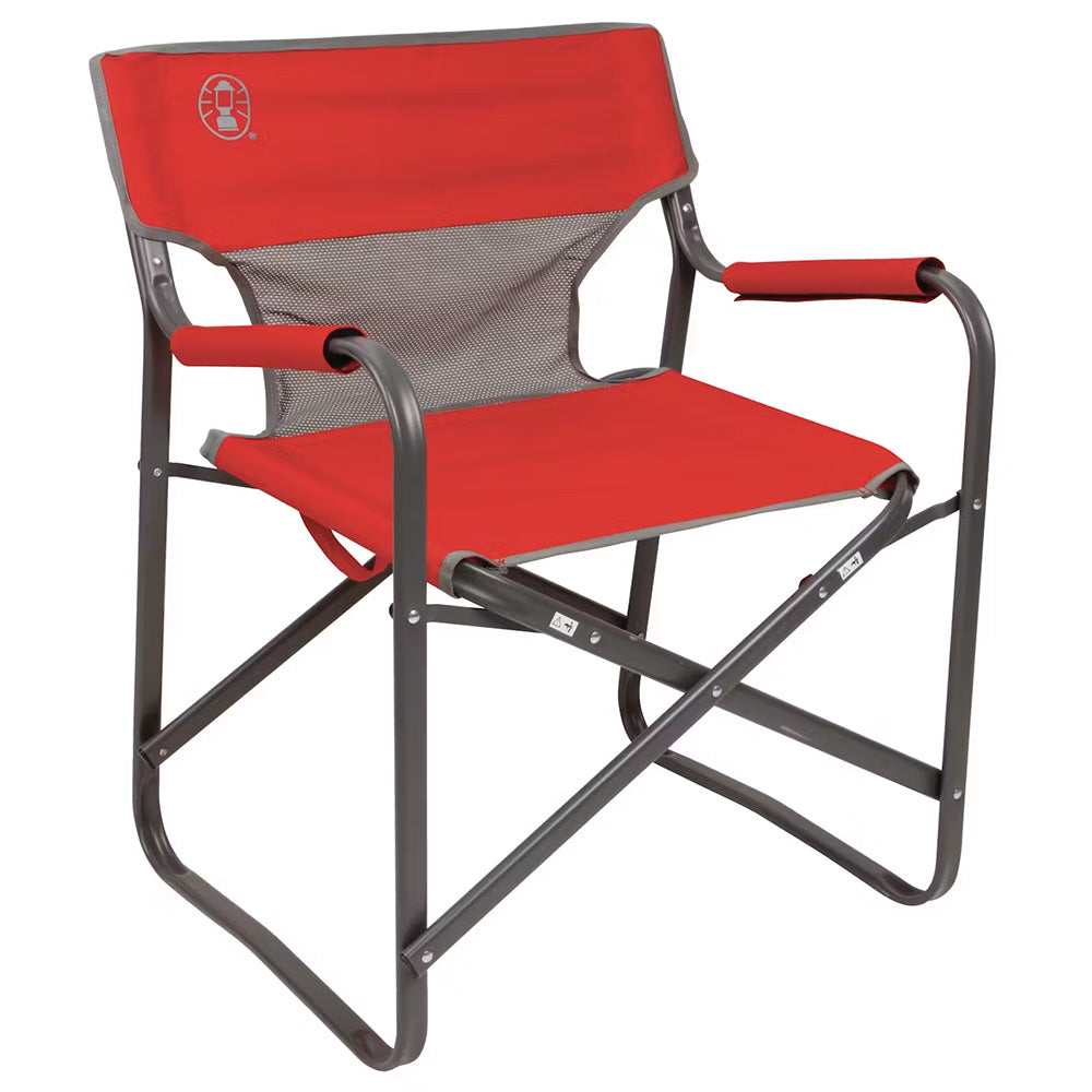 Coleman Outpost™ Breeze Deck Chair - Red