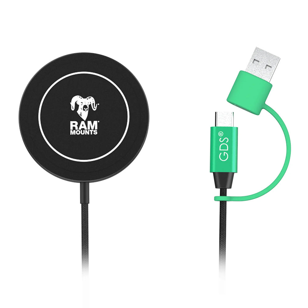 RAM Mount RAM® Qi2 15W Wireless Charger