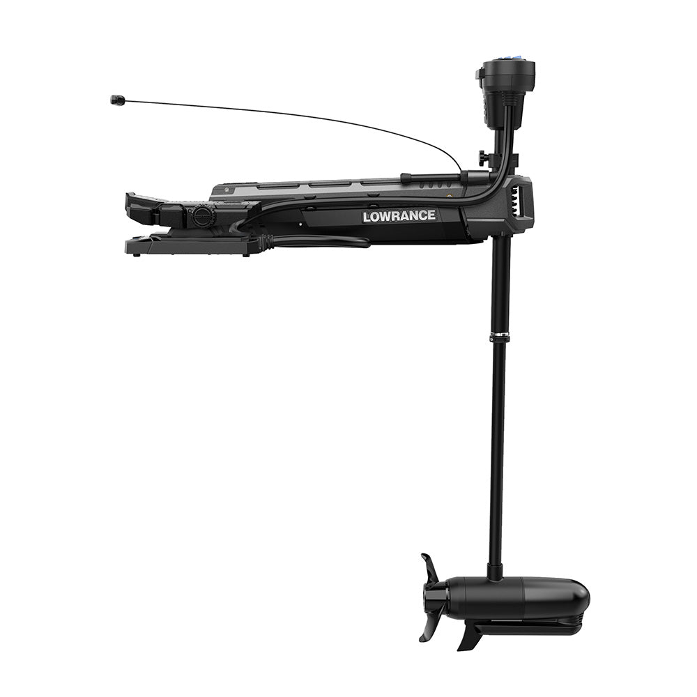 Lowrance Ghost X 47-inch freshwater trolling motor with Active Imaging nosecone and configurable foot pedal