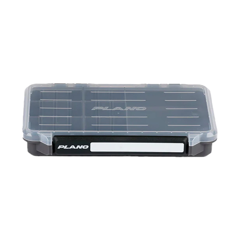 Plano StowAway 3600 50/50 Split Stow tackle tray with transparent lid and adjustable dividers